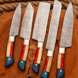 Premium Chef Knife Set, Professional Kitchen Knife Set with Ergonomic Handles & Gift Box ,Stainless Steel Cooking Knives