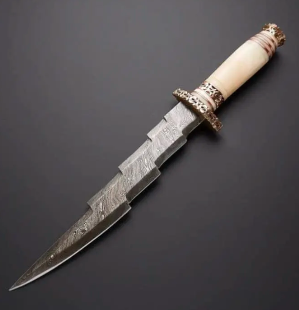 Custom Damascus Dagger | Handmade Steel Knife | Hand-Forged Collector | Unique Dagger - Image 2