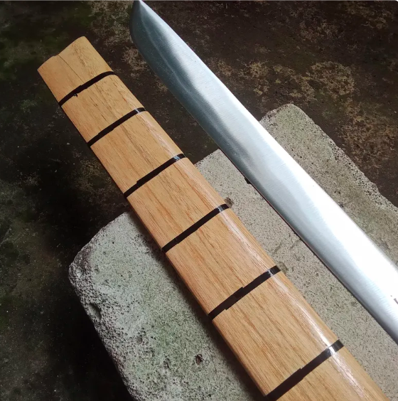 Machete, Indonesian Golok, Full Tang Machete, Wood Seath Machete, Camping Knife, Gardening Knife, Jungle Knife - Image 4